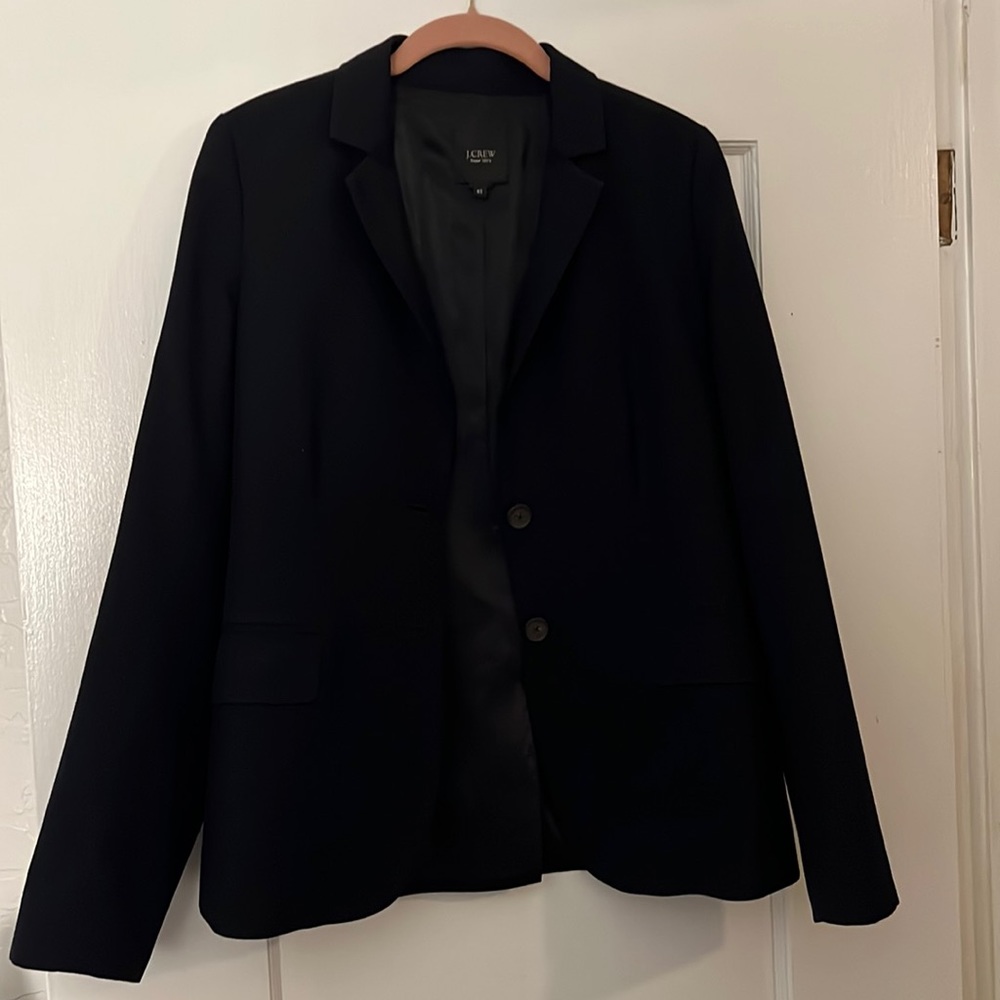 J Crew Navy Blue Blazer